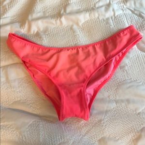 Victoria Secret neon pink bikini bottoms